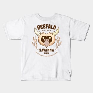 Savanna Beefalo Kids T-Shirt